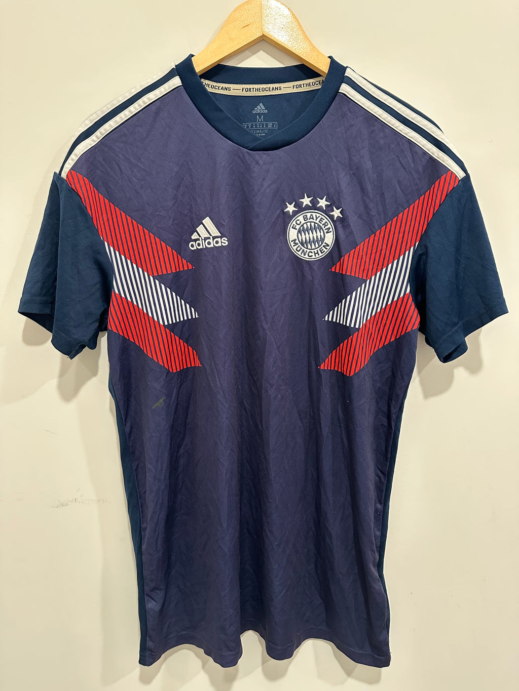 Bayern Munich 2018-19 Pre Match Soccer Jersey (M)