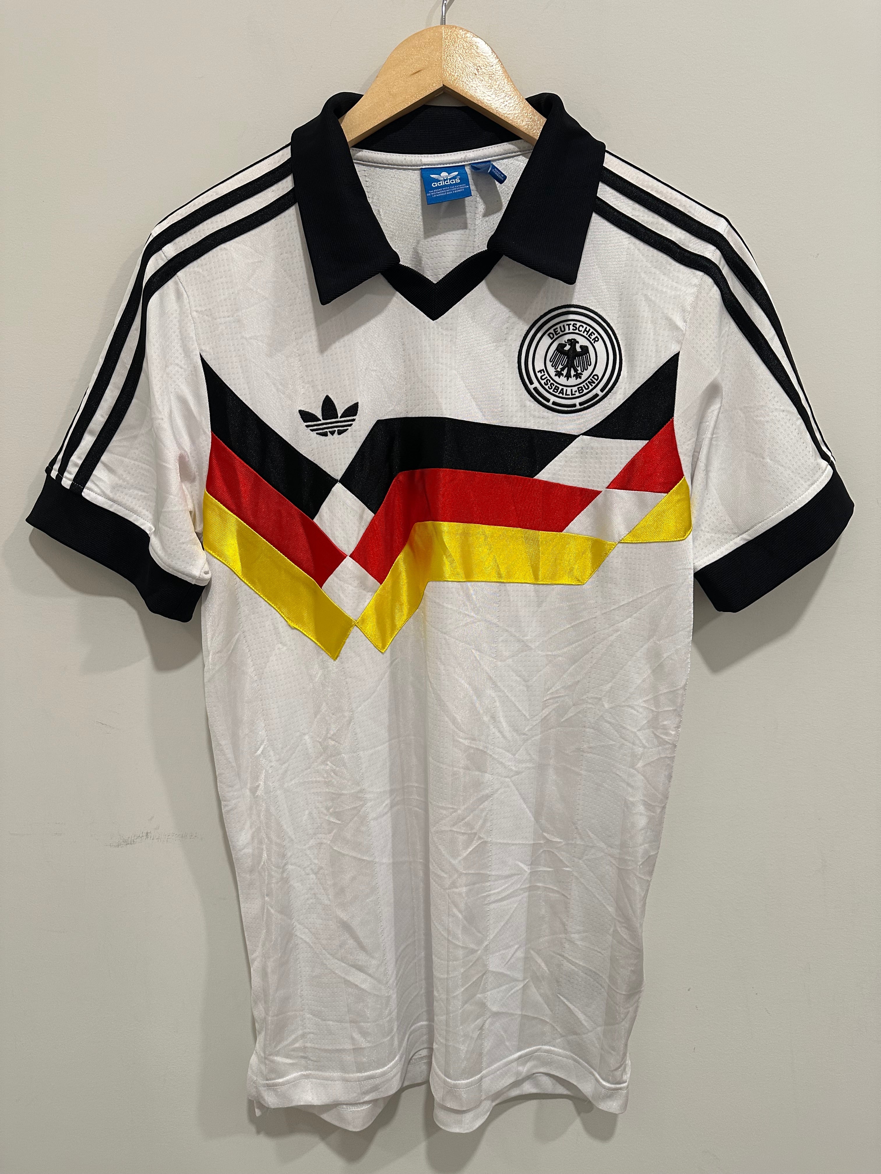 Germany 1988-90 Home Soccer Jersey Retro Remake (S)