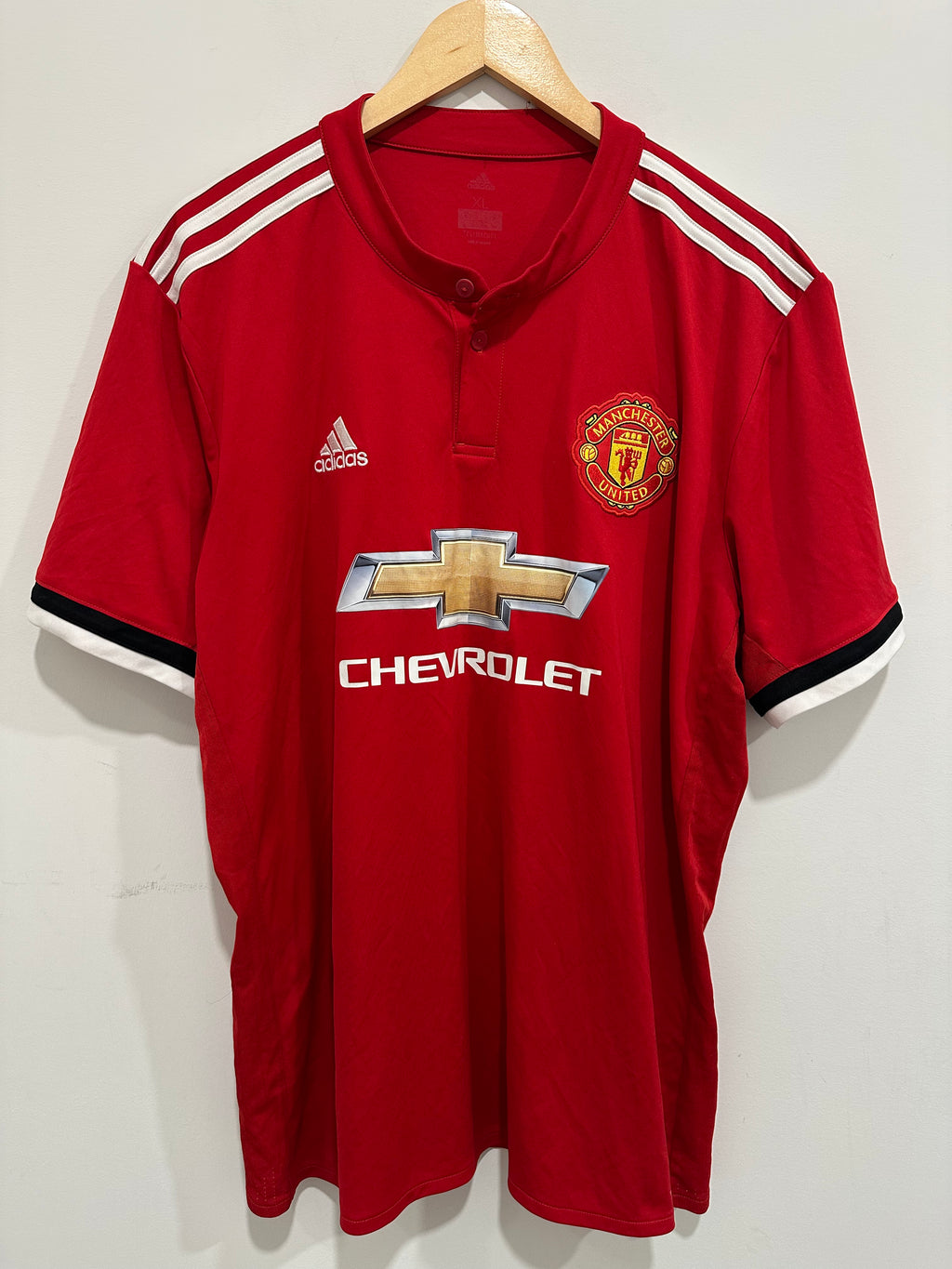 Manchester United 2017-18 Home Soccer Jersey (XL)