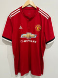 Manchester United 2017-18 Home Soccer Jersey (XL)