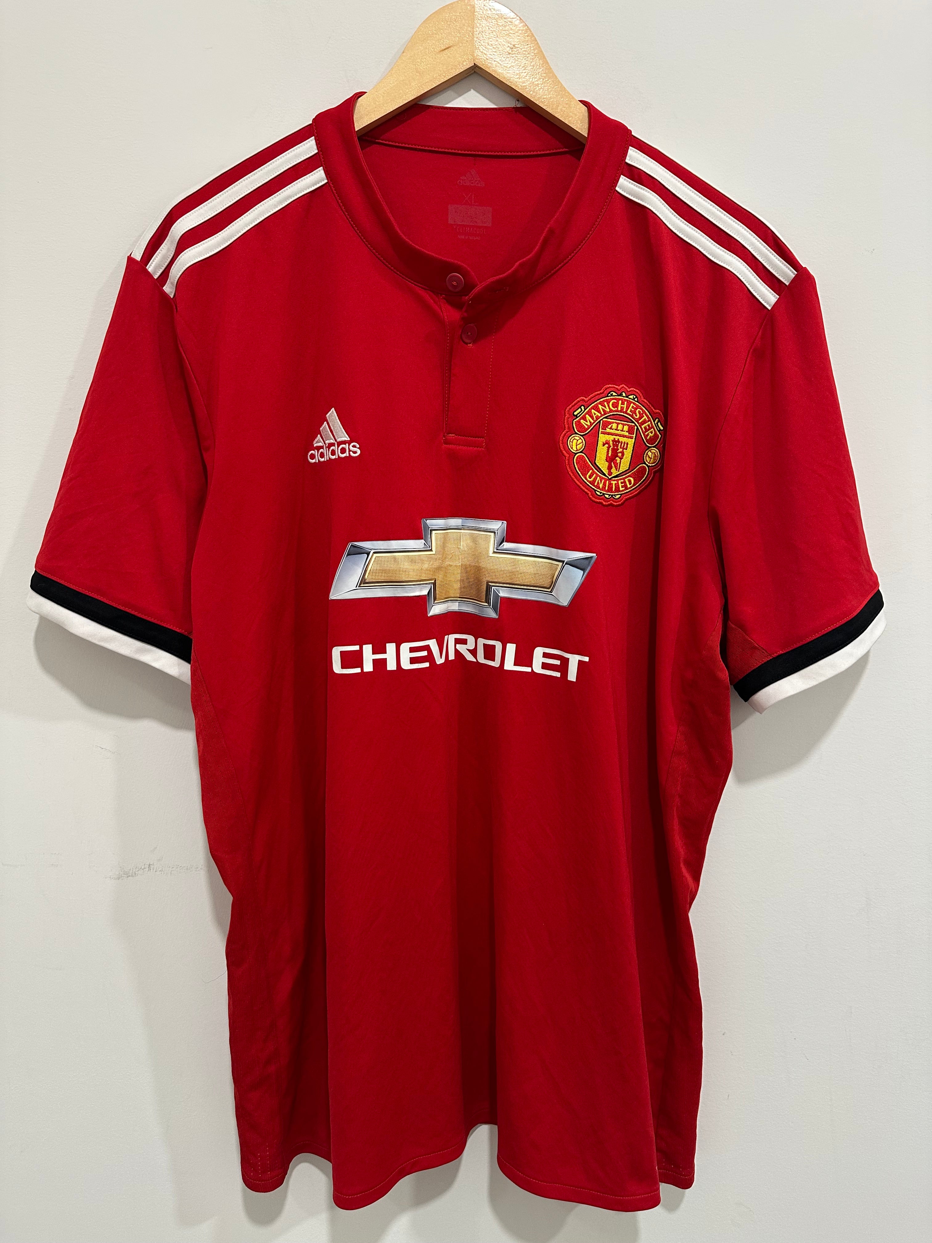 Manchester United 2017-18 Home Soccer Jersey (XL)