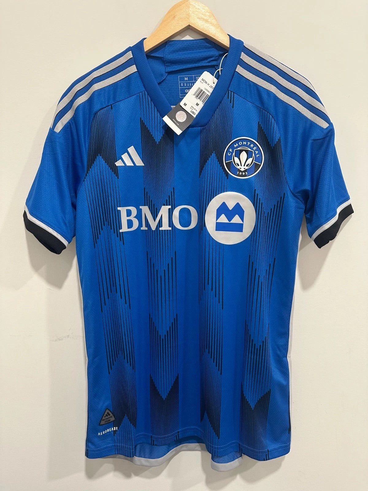 Montreal Impact 2023-24 Home Soccer Jersey Authentic Version (M) NWT