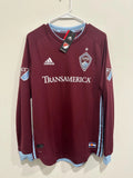 Colorado Rapids 2018 Home Long Sleeve Soccer Jersey Authentic Version (M) NWT