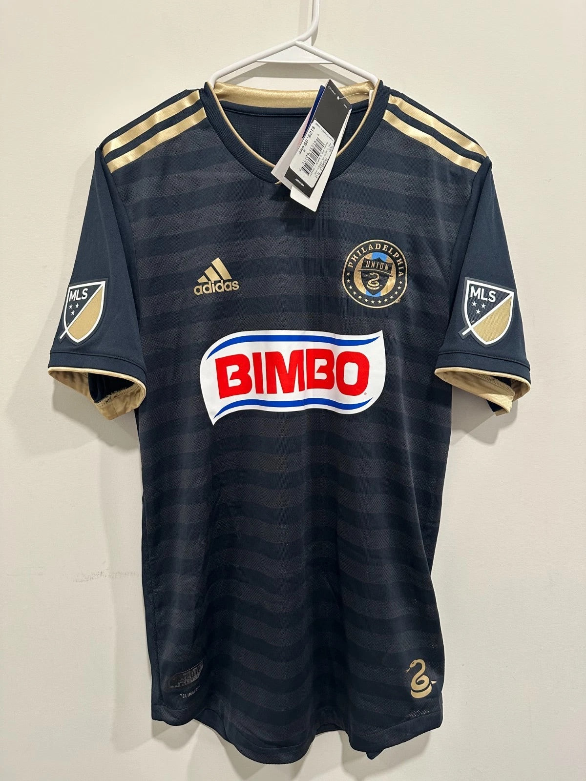 Philadelphia Union 2018 Home Soccer Jersey Authentic Version (M) NWT