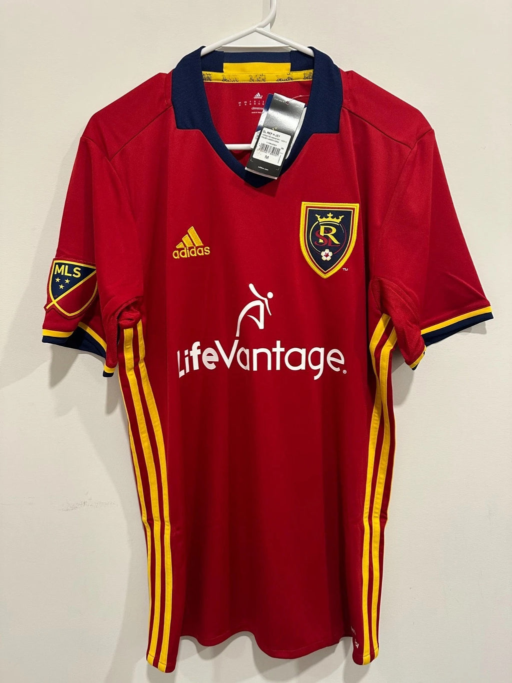 Real Salt Lake 2016 Home Soccer Jersey (M) NWT