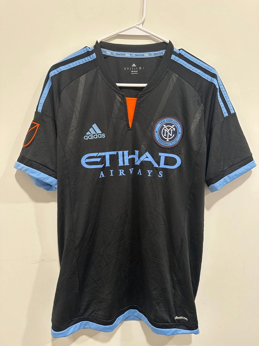 NYCFC 2015 Away Soccer Jersey (M)