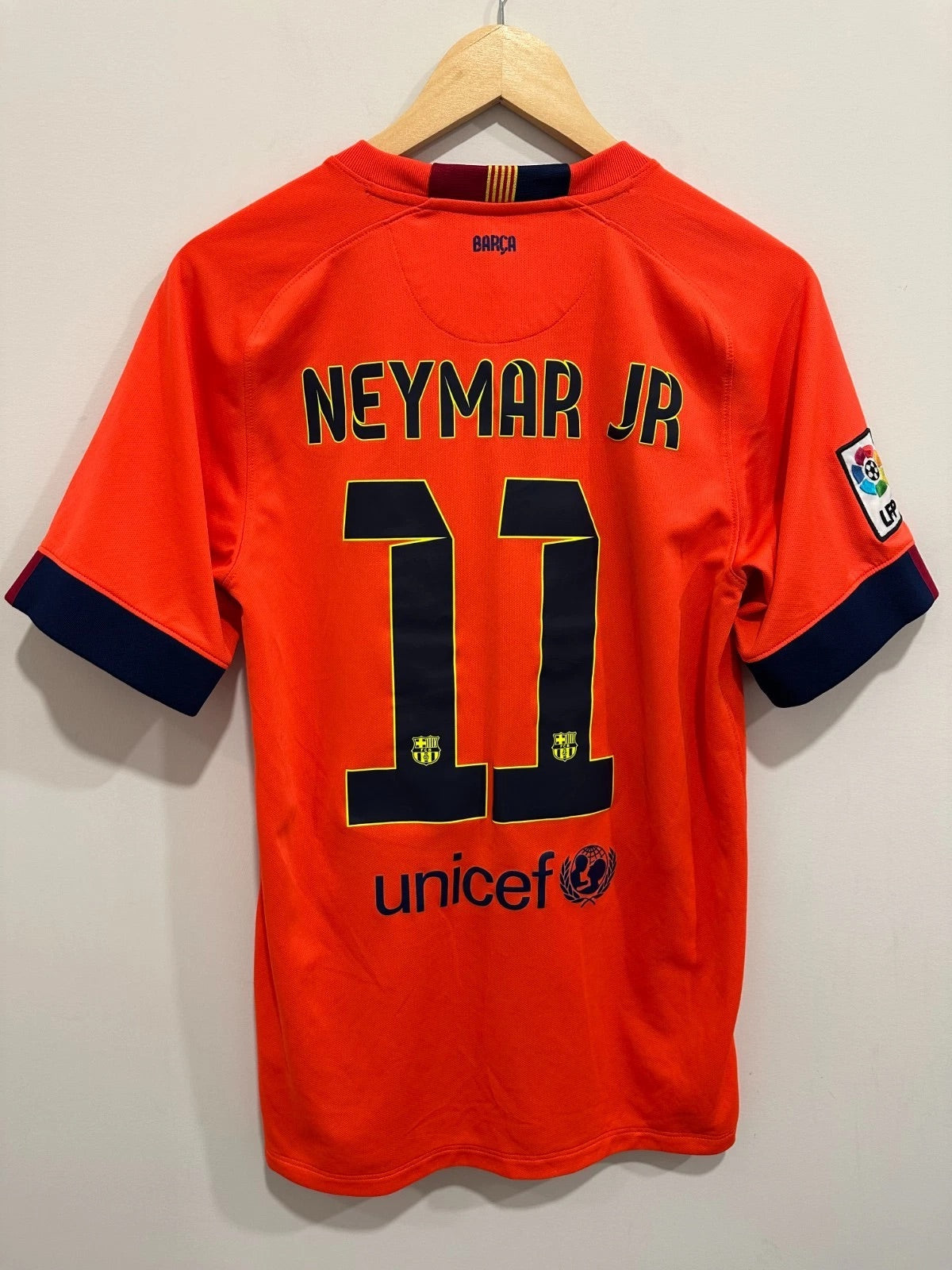 FC Barcelona 2014-15 Away Soccer Jersey Neymar #11 (M)