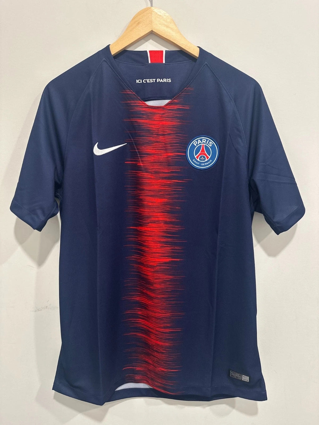 PSG 2018-19 Home Soccer Jersey (M)