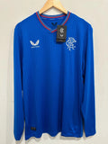 Rangers 2023-24 Home Long Sleeve Soccer Jersey (M) NWT