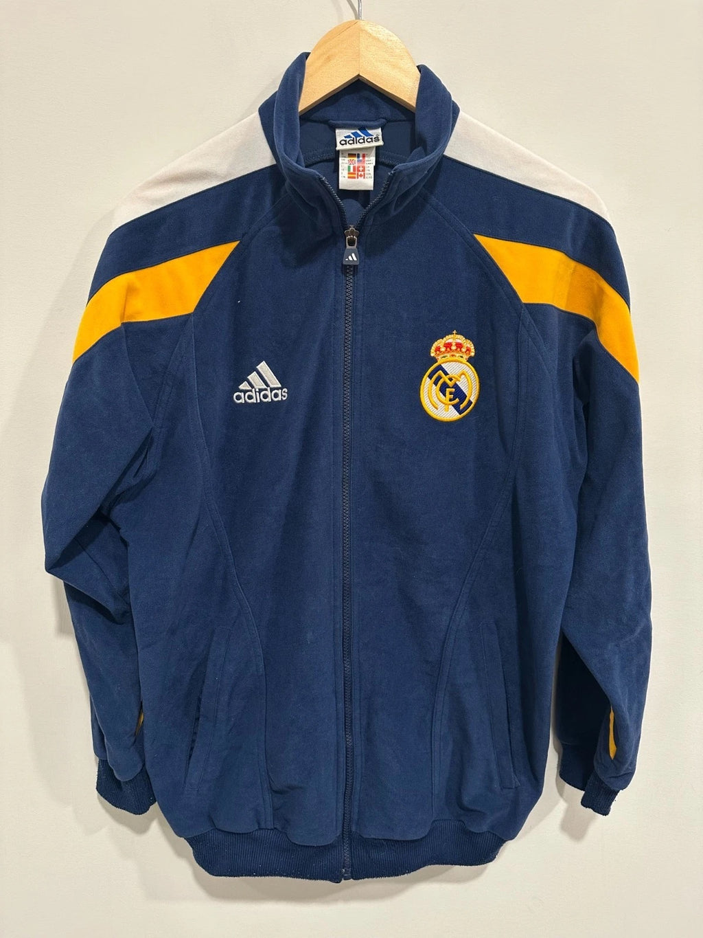 Real Madrid 1998-99 Vintage Fleece Jacket (S)