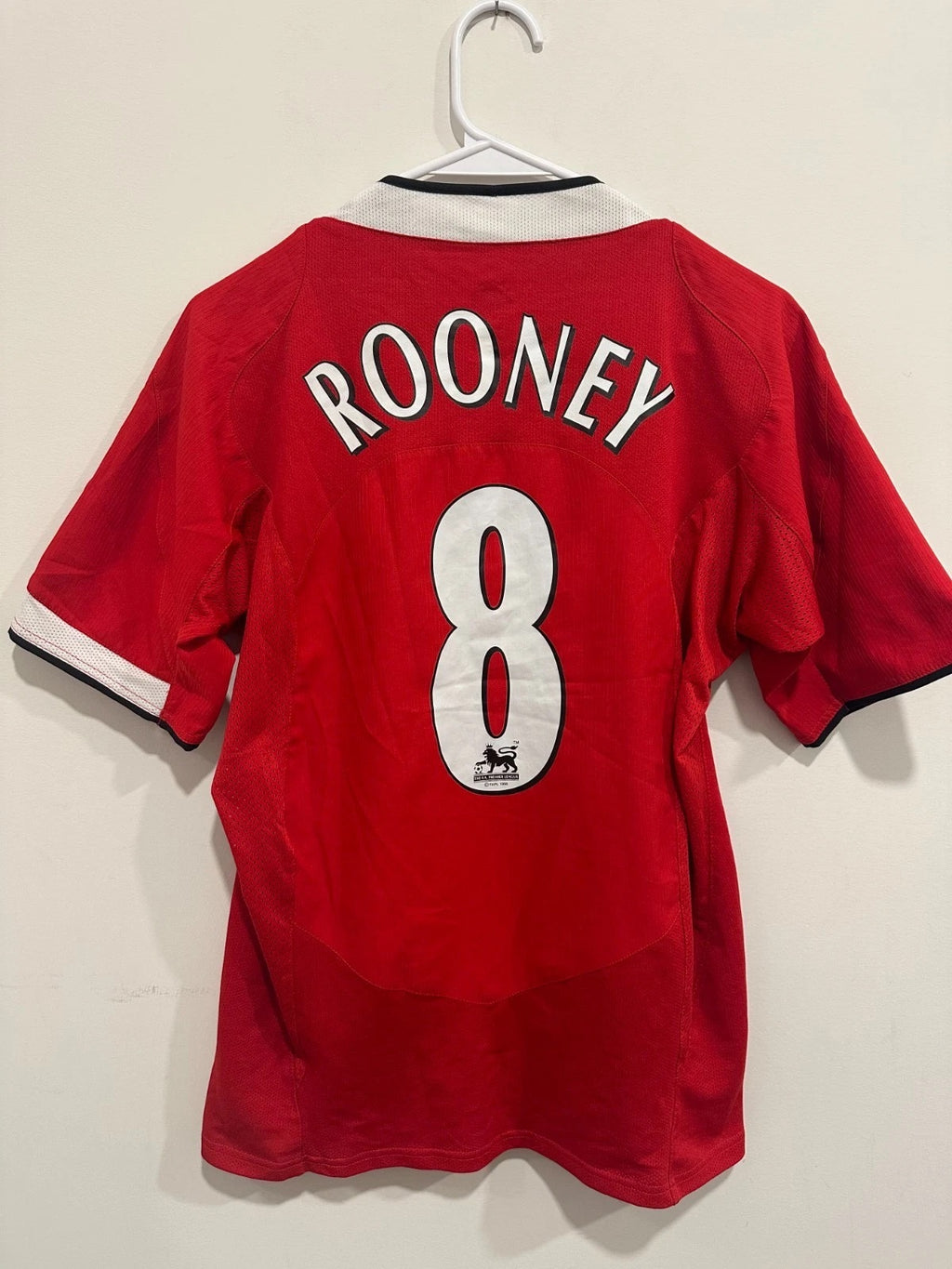 Manchester United 2004-06 Home Soccer Jersey Rooney #8 (S)