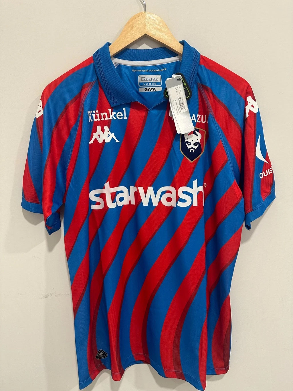 SM Caen 2024-25 Home Soccer Jersey (L) NWT
