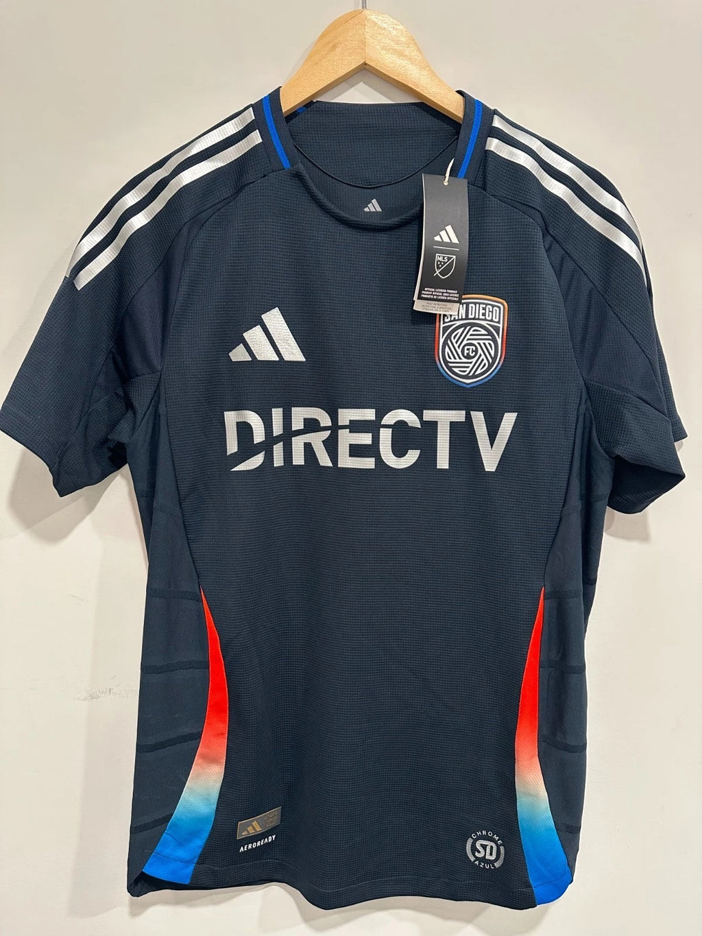 San Diego FC 2025-26 Home Soccer Jersey Authentic Version (M) NWT