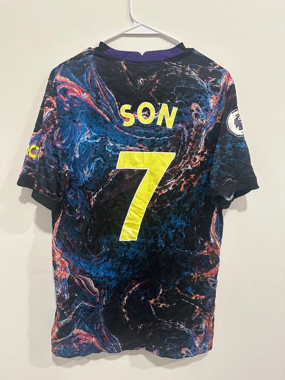 Tottenham 2021-22 Away Soccer Jersey Son #7 (L)
