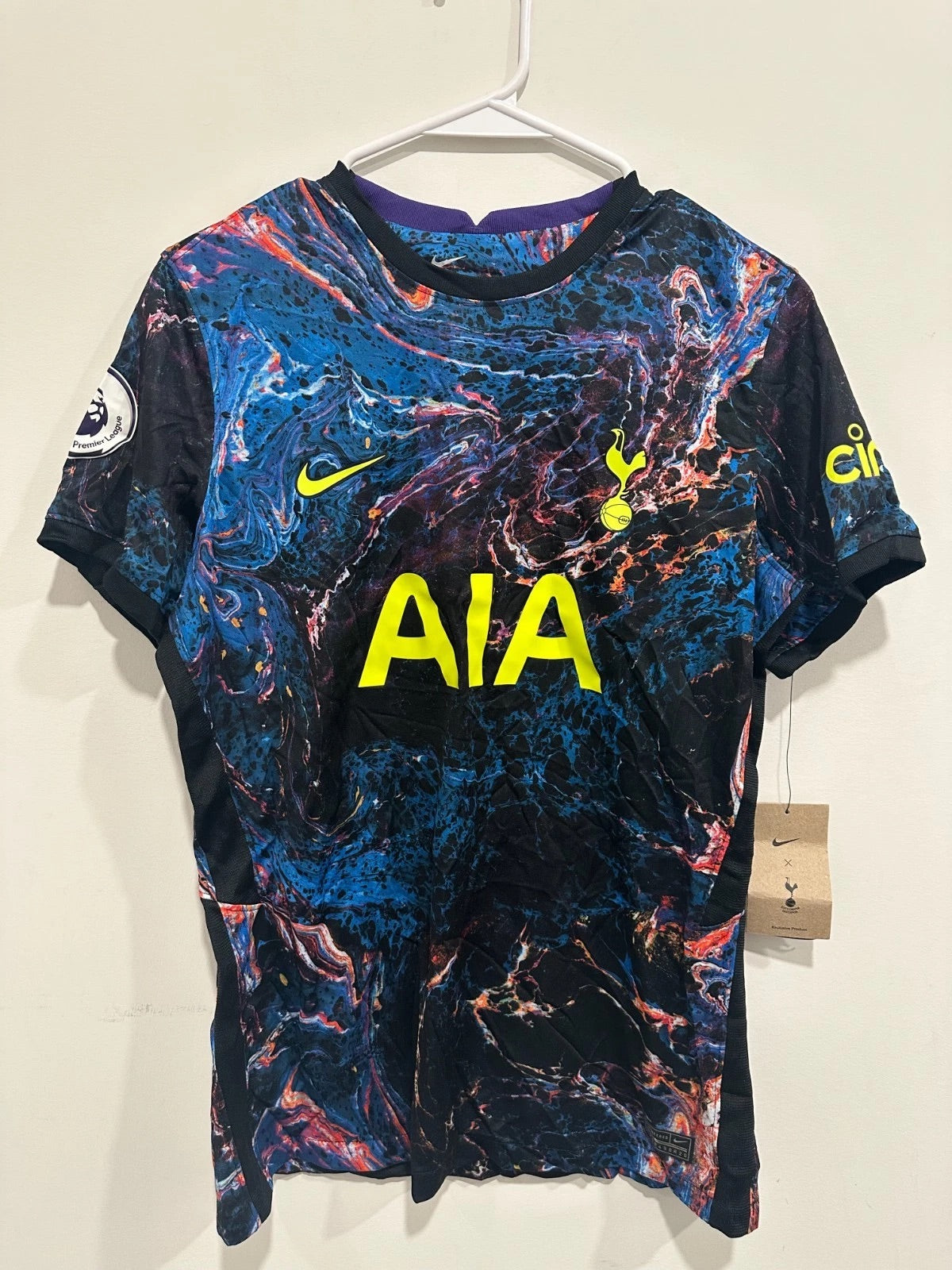 Tottenham 2021-22 Away Soccer Jersey Son #7 (Women's L) NWT