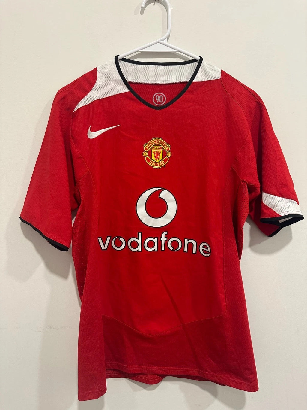 Manchester United 2004-06 Home Soccer Jersey Rooney #8 (S)
