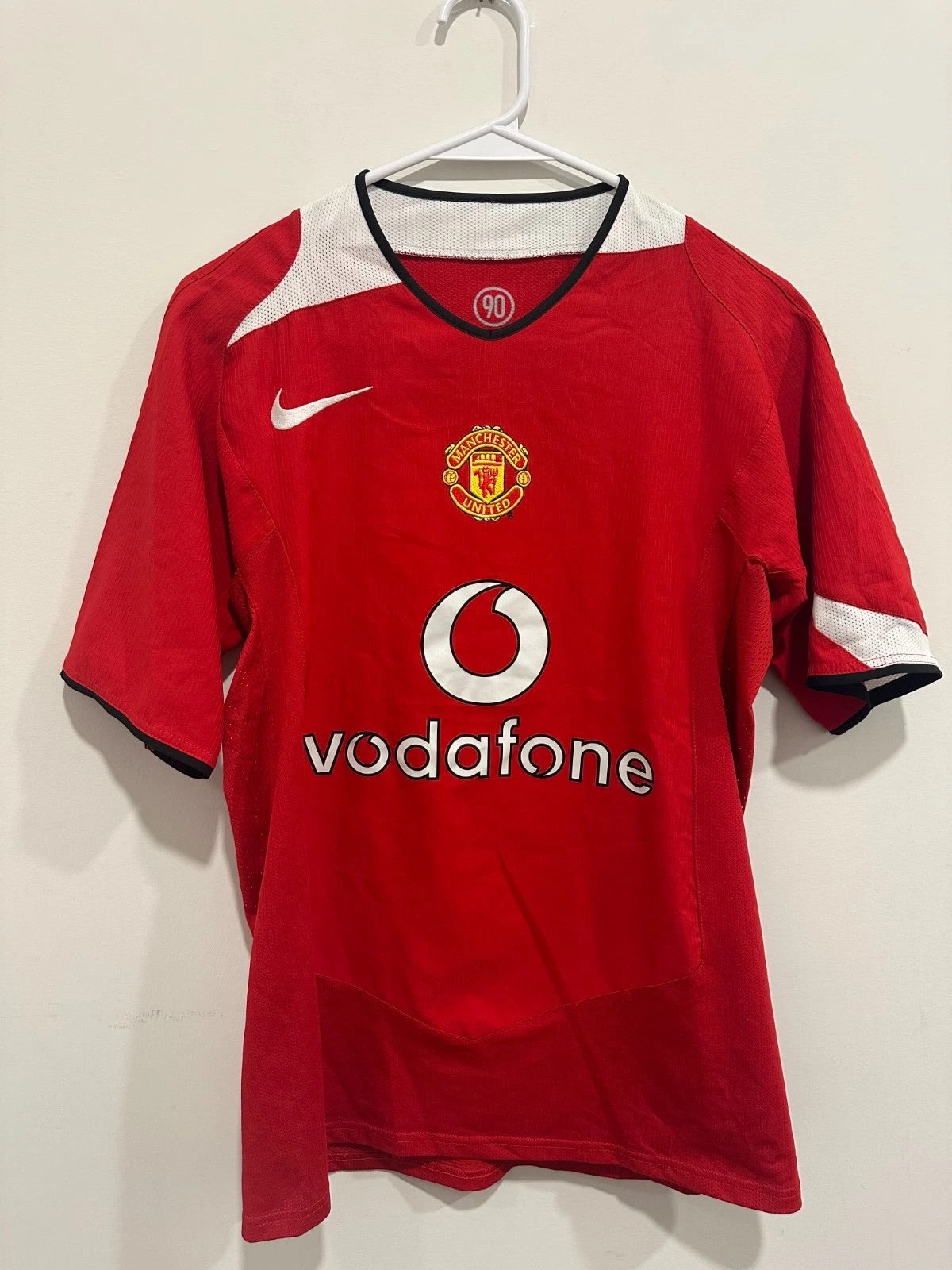 Manchester United 2004-06 Home Soccer Jersey Rooney #8 (S)