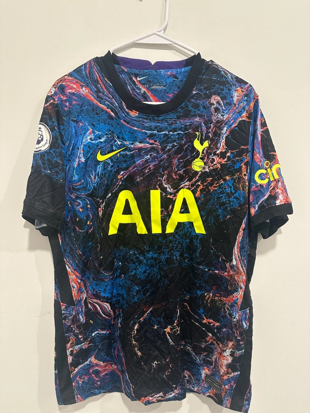 Tottenham 2021-22 Away Soccer Jersey Son #7 (L)