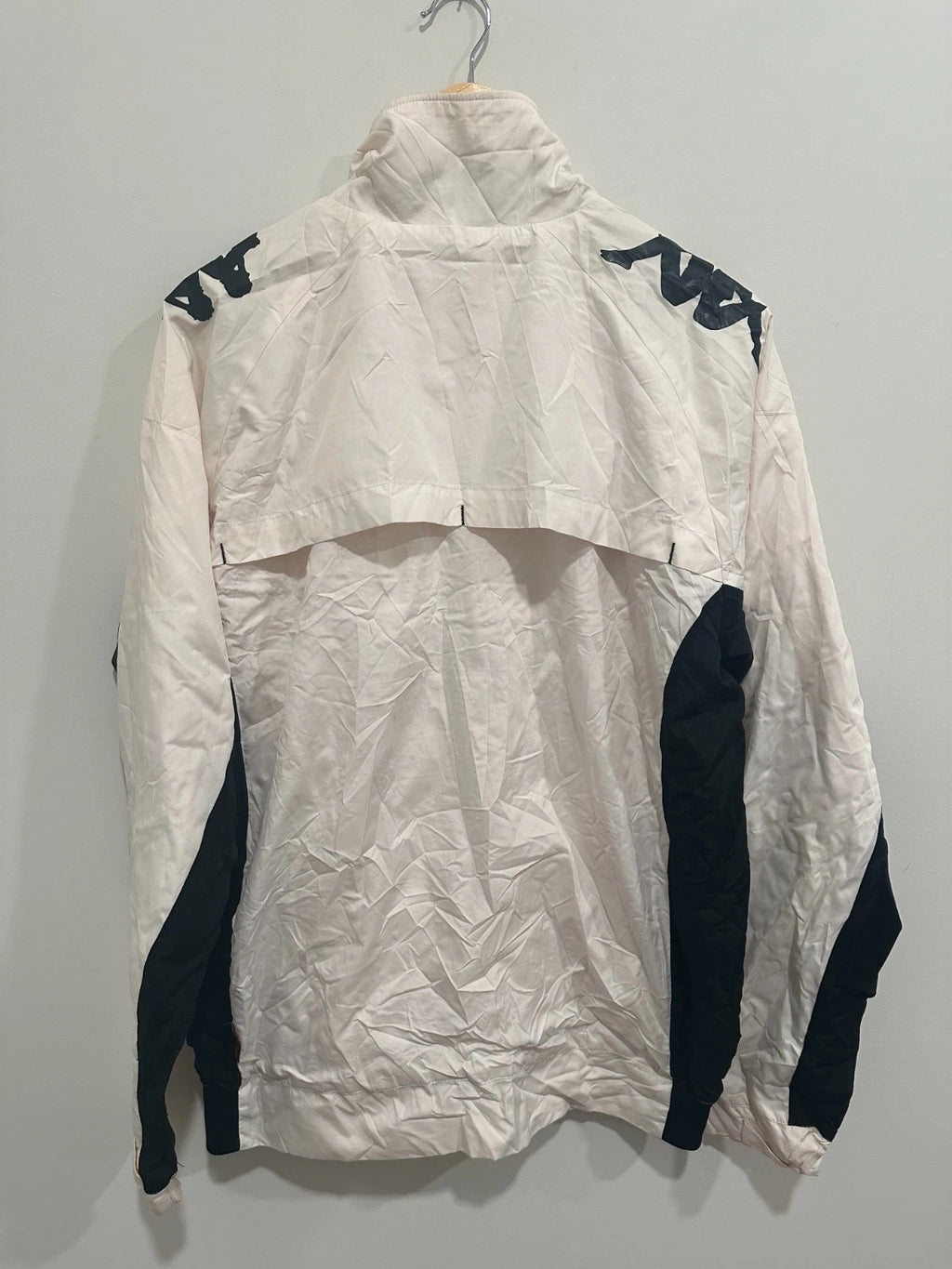 Valencia White Full Zip Windbreaker Jacket (XL)