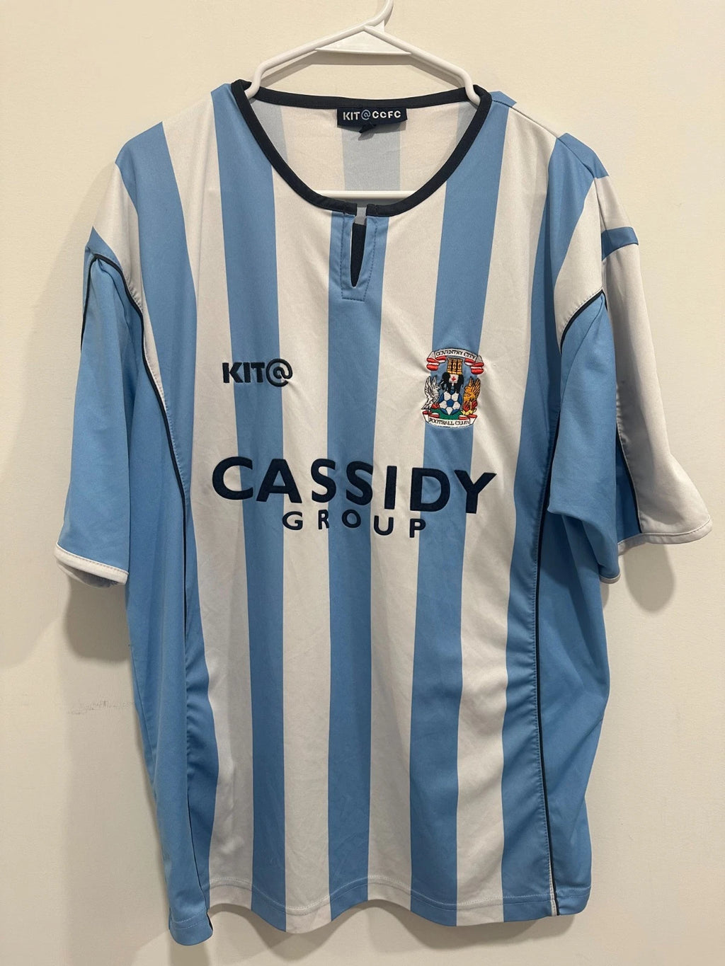 Coventry City 2005-06 Home Soccer Jersey (L)