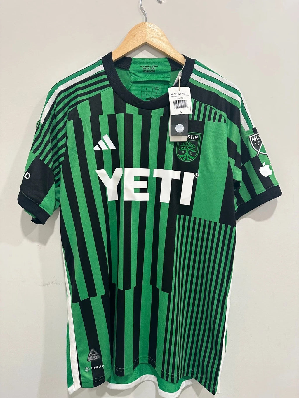 Austin FC 2023-24 Home Soccer Jersey (L) NWT