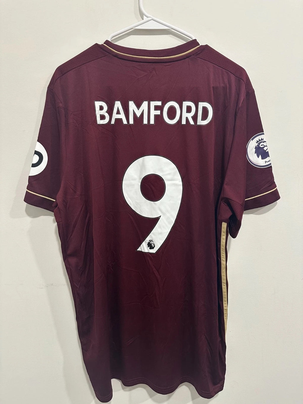 Leeds United 2020-21 Third Soccer Jersey Bamford #9 (XL)