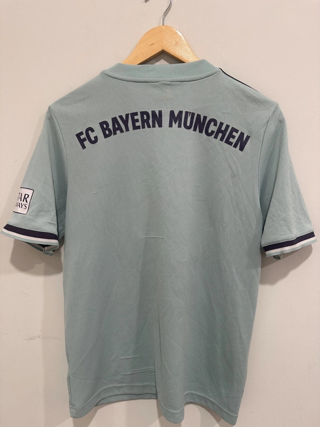 Bayern Munich 2018-19 Away Soccer Jersey (YXL)