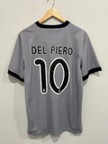 Juventus 2009-10 Away Soccer Jersey Del Piero #10 (M)