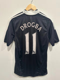 Chelsea 2008-09 Away Soccer Jersey Drogba #11 (S)